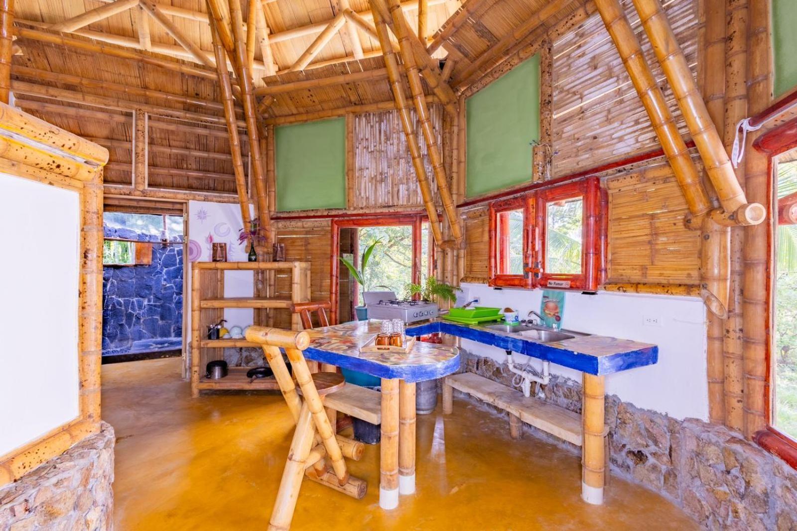 Eco-Lodge Deseo Bamboo Santa Catalina Exteriör bild