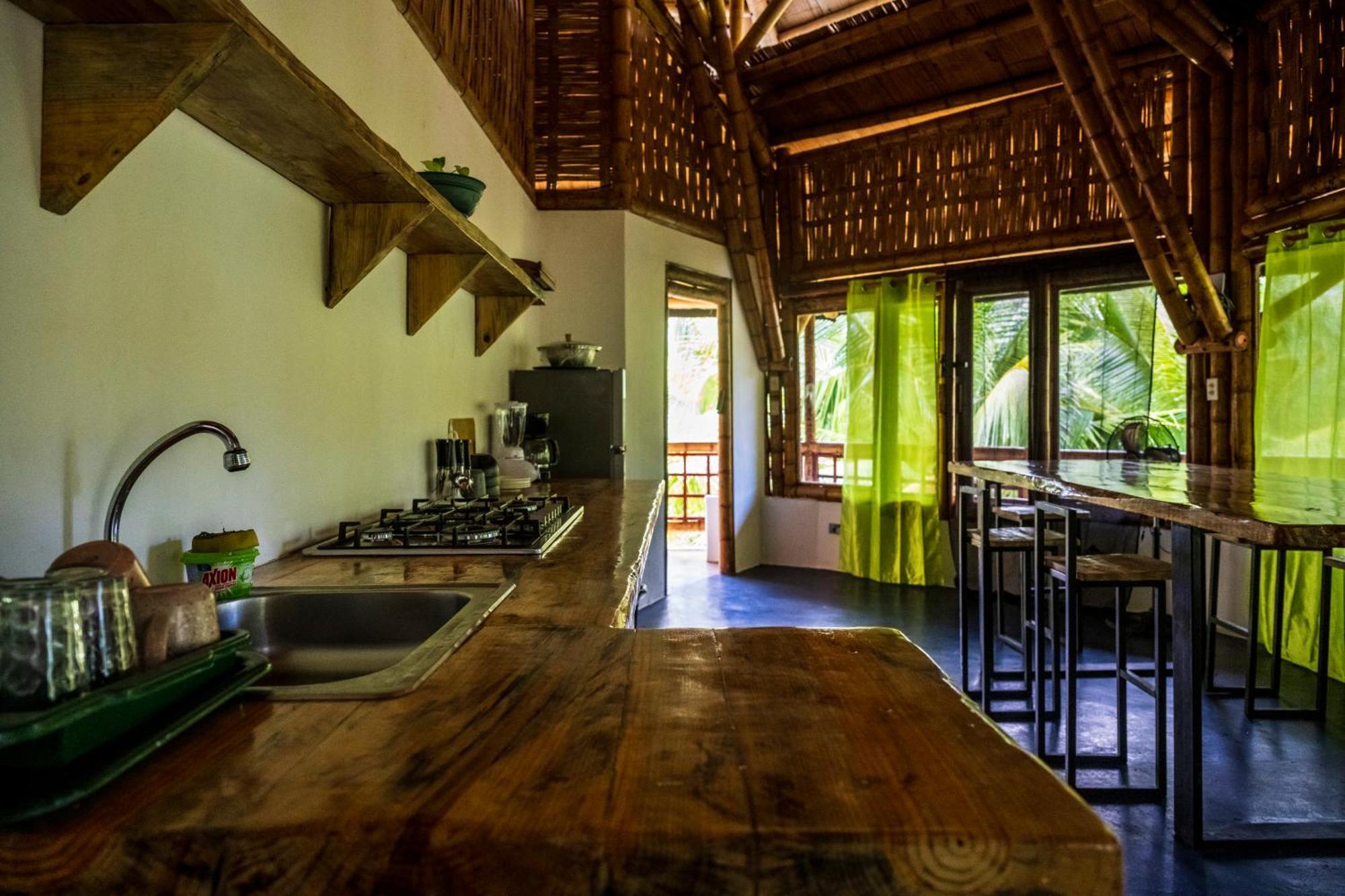 Eco-Lodge Deseo Bamboo Santa Catalina Exteriör bild