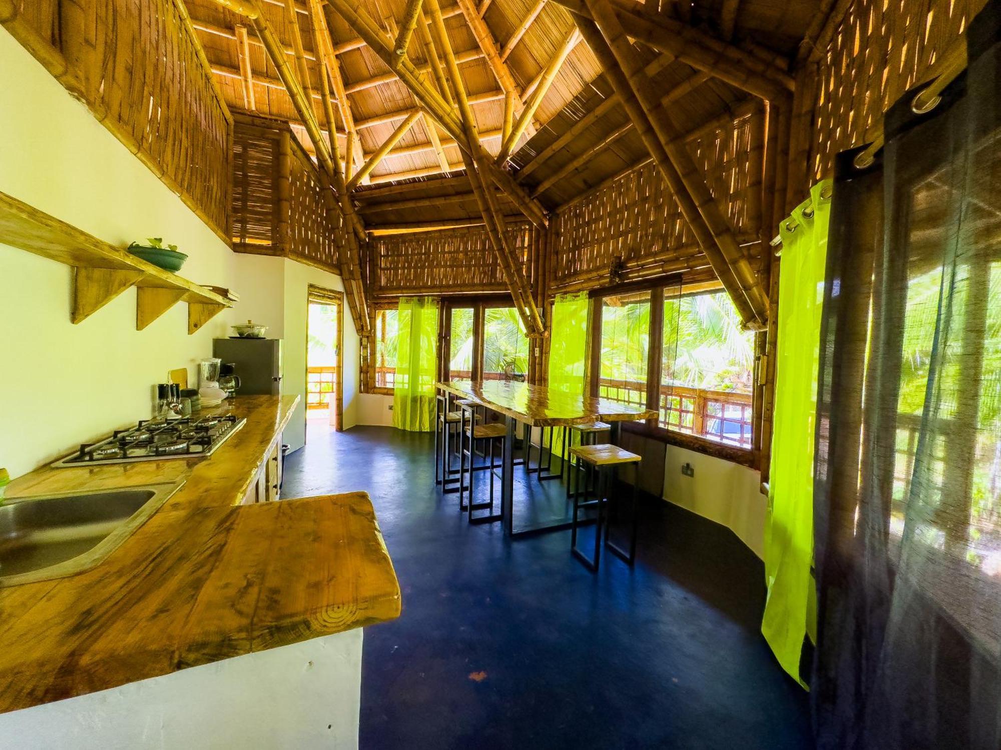 Eco-Lodge Deseo Bamboo Santa Catalina Exteriör bild