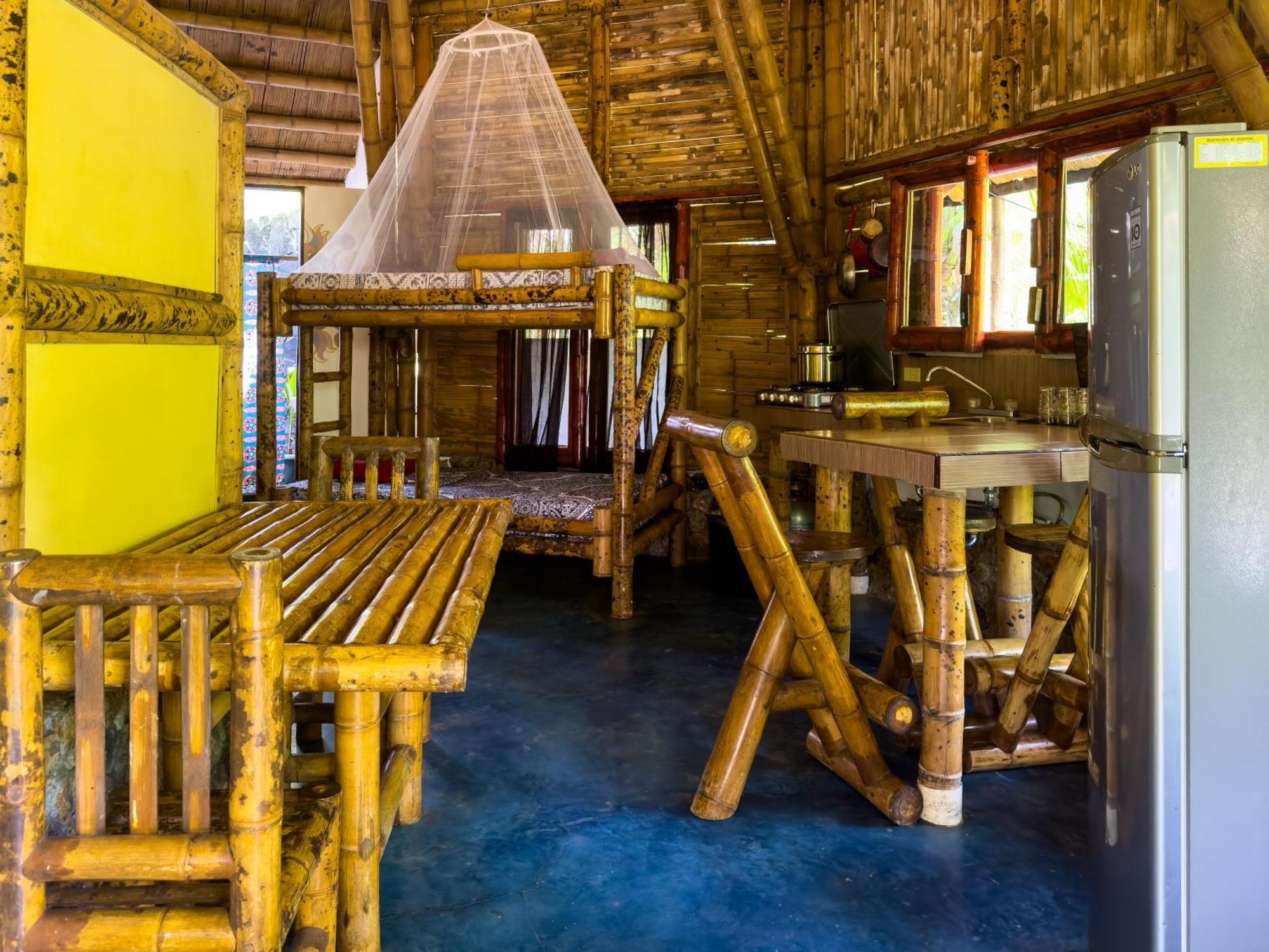 Eco-Lodge Deseo Bamboo Santa Catalina Exteriör bild